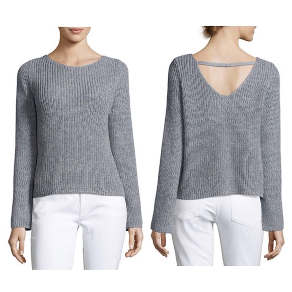 Theory Sweaters - NEW Theory Lalora Linen Blend Sweater, Blue